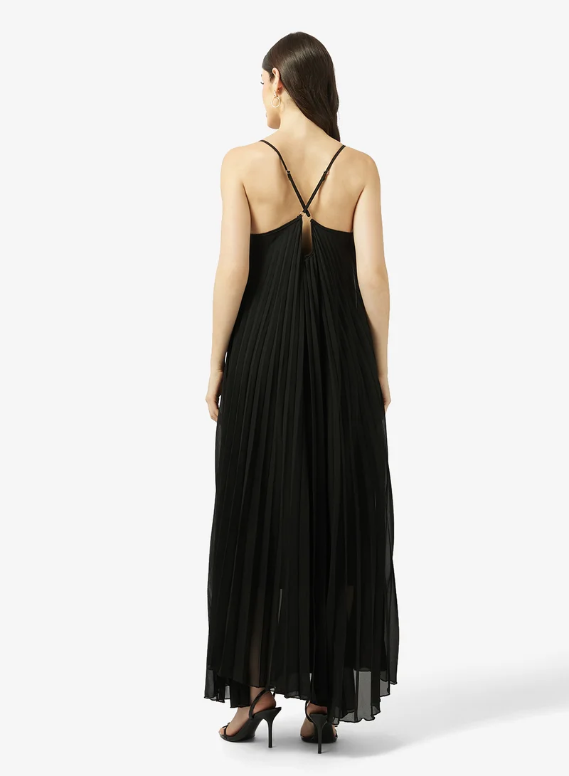 ELLA Pleated Volume dress